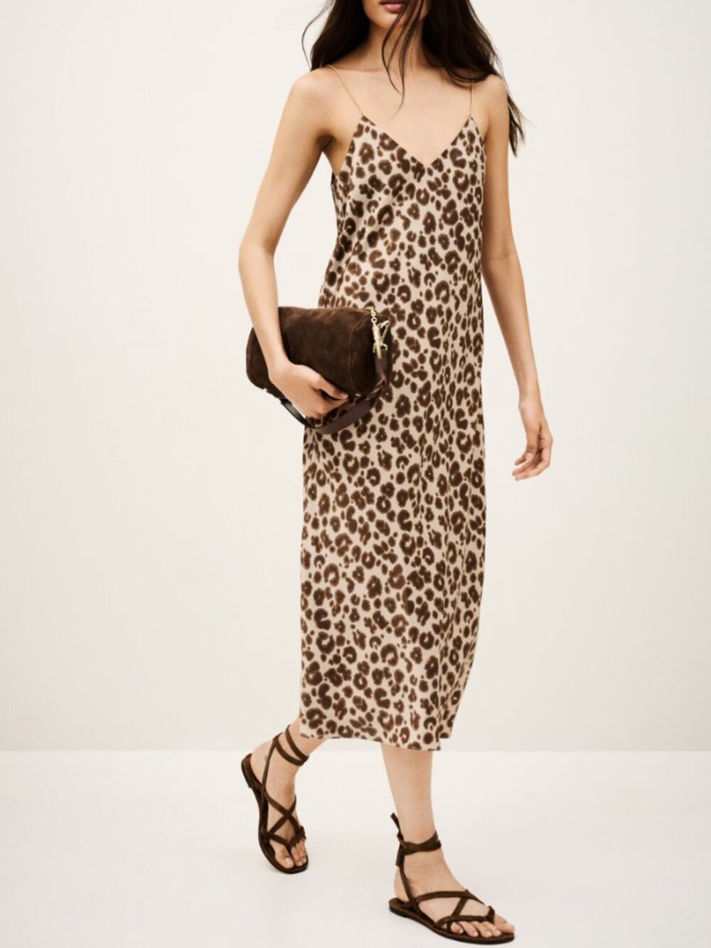 BA&SH BIARA Midi-Length Dress Size 1